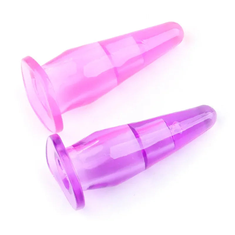 Jelly Small Finger Sex Toy Anal Plug Butt Plug Anal Stimulator Sex Toys for Women Men Erotic Adult Product Game Waterproof