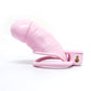 Simulation Penis Pink Lock Chastity Cage