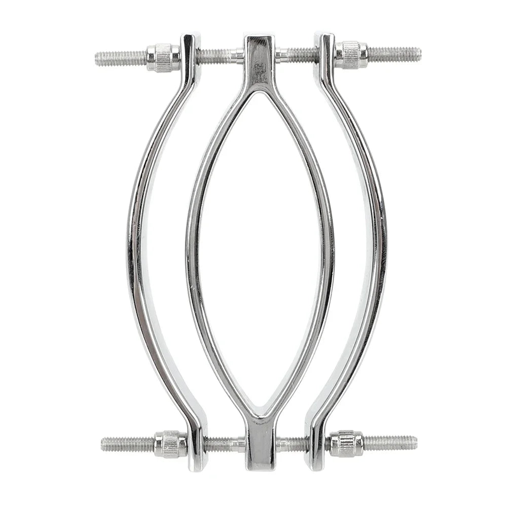 Labia Spreader Strap with Clamp Clip Onto Clitoris Spread Pussy Open Vagina Stimulator BDSM Bondage Nipple Sucker Sex Toys Slave