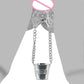Labia Spreader Strap with Clamp Clip Onto Clitoris Spread Pussy Open Vagina Stimulator BDSM Bondage Nipple Sucker Sex Toys Slave