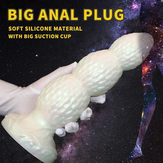 Large Anal Plug Butt Plug Sex Toys For Men Women Long Anal Dildo With Suction Cup Huge Dilator Anal Beads Erotic Adult Analplug
