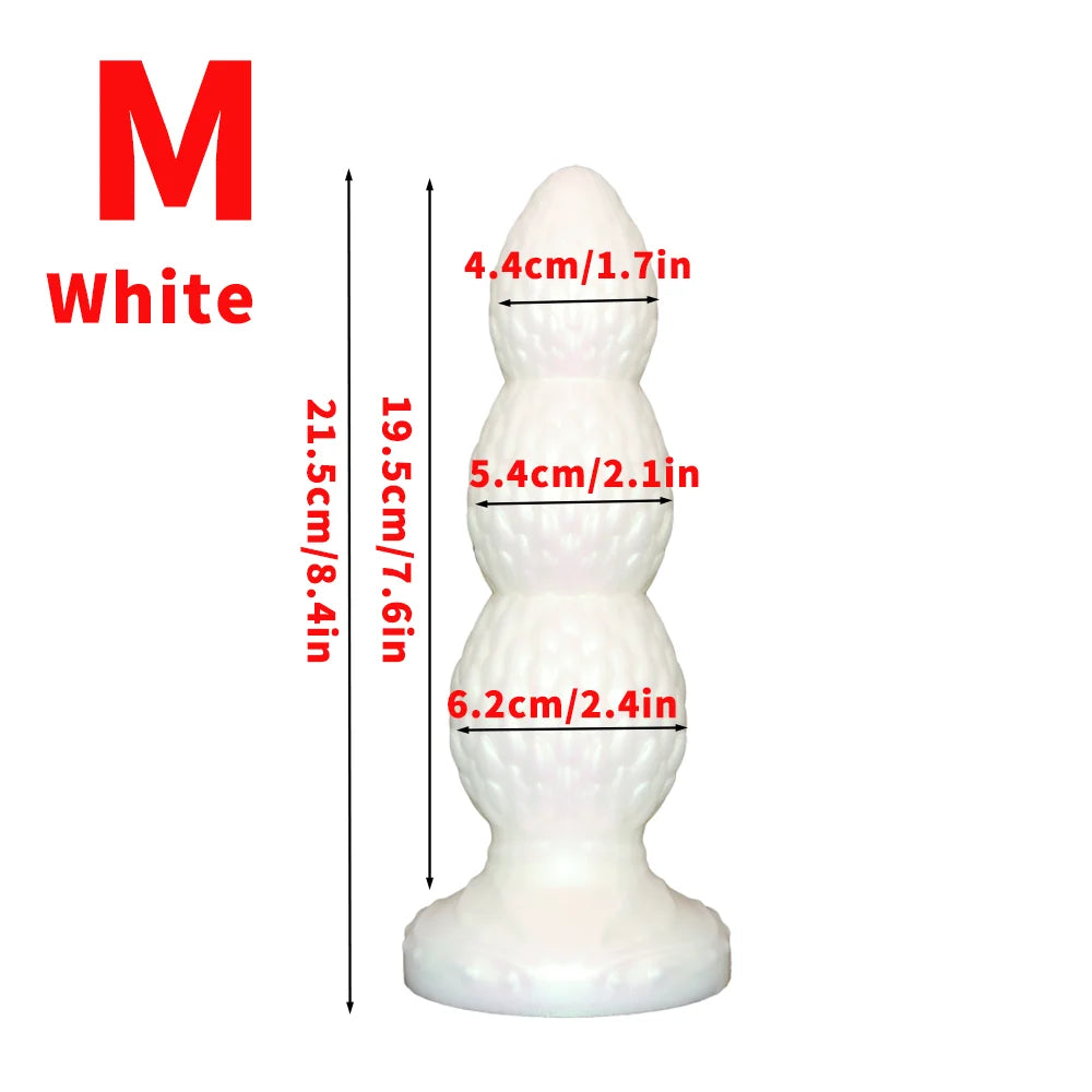 Large Anal Plug Butt Plug Sex Toys For Men Women Long Anal Dildo With Suction Cup Huge Dilator Anal Beads Erotic Adult Analplug