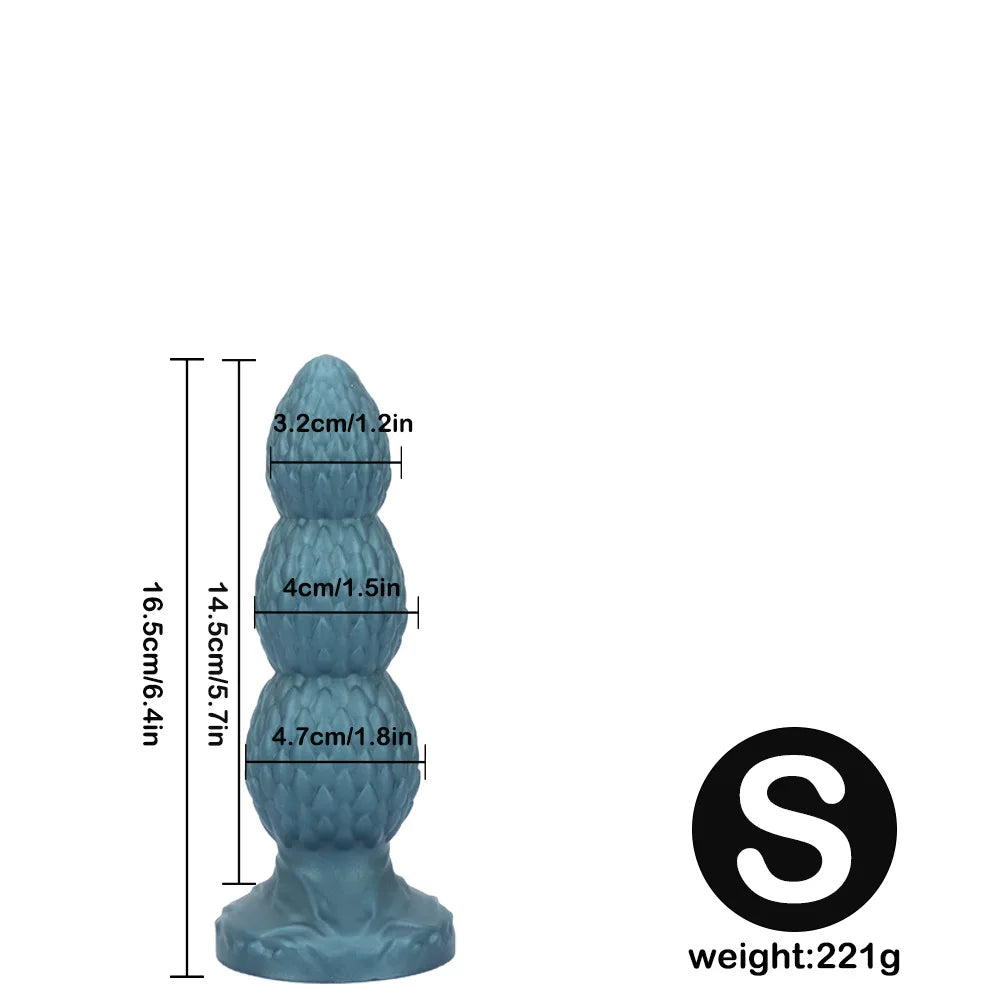 Large Anal Plug Butt Plug Sex Toys For Men Women Long Anal Dildo With Suction Cup Huge Dilator Anal Beads Erotic Adult Analplug