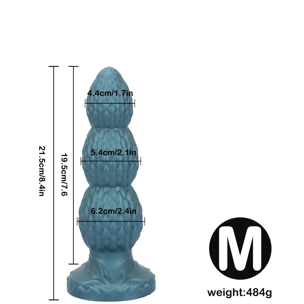 Large Anal Plug Butt Plug Sex Toys For Men Women Long Anal Dildo With Suction Cup Huge Dilator Anal Beads Erotic Adult Analplug