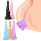 Large Anal Toy Silicone Soft Butt Plug Expander Stimulator Prostate Sex Toy For Men Unicorn Spiral Fantasy Animal Dildo