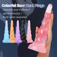 Large Anal Toy Silicone Soft Butt Plug Expander Stimulator Prostate Sex Toy For Men Unicorn Spiral Fantasy Animal Dildo