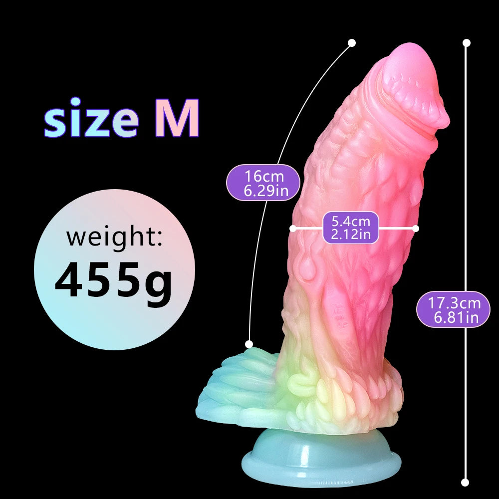 Large Animal Dildo Strong Sucker Dog Penis Dildo Liquid Silicone Simulation Anal Dildo Female Masturbation Big Realistic Dick