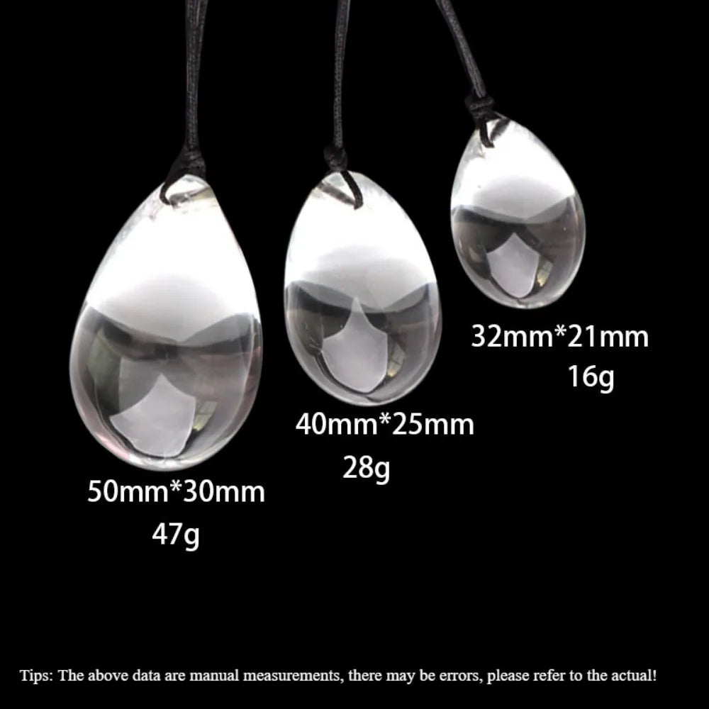 Large Oval Glass Anal Plug Adult Sex Toy for Gay Couples Flirting Anal Butt Plug Anus Bead Massage Masturbation Adult Games