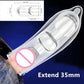 Large Penis Extension Sleeve Reusable Soft and Stretchable Delayed Ejaculation Condoms Male Dildo Extender Male Sex Toys