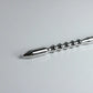 Large size medical stainless steel vibrating penis plug urethral dilation toca masculina dilataciones A636