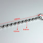 Large size stainless steel urethral beads plug penis dilator cock probe insert sex toys A632