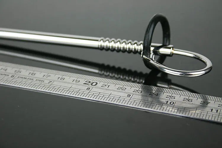 Large size stainless steel urethral plug penis probe sex toy A602