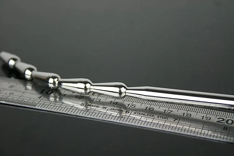 Large size stainless steel urethral plug penis probe sex toy A602