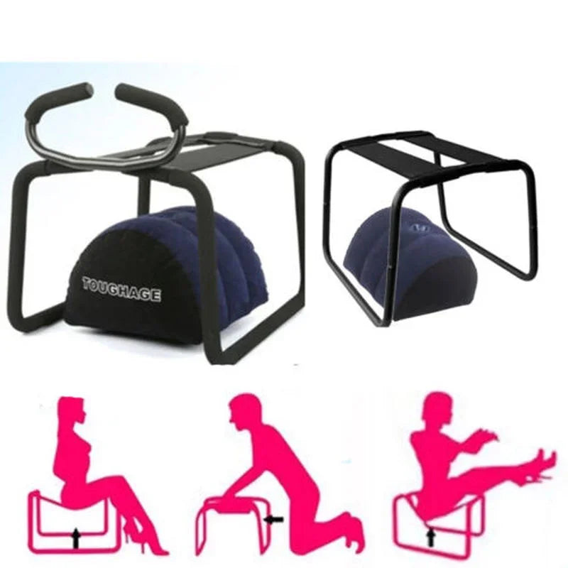 Latest Toughage Weightless Sex Chair Inflatable Pillow Bounce Sex Swing Chairs Stool Sex Furniture Adult Sex Toys for Couples