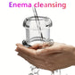 Leak-Proof Transparent Anal Plug with Enema Cleaning Dilator Hollow Anal Plug Prostate Massage Sex Toys for Woman Men Gay