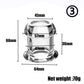 Leak-Proof Transparent Anal Plug with Enema Cleaning Dilator Hollow Anal Plug Prostate Massage Sex Toys for Woman Men Gay