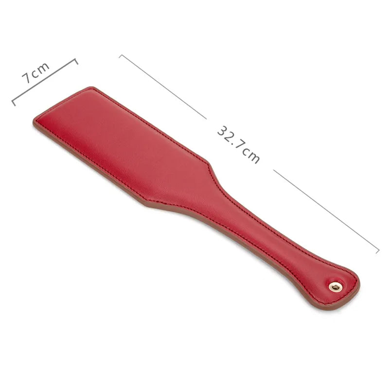 Leather Bdsm Spanking Paddles for Couple Sex Toy Slave Flogger Handle Fetish Adult Role Play Paddles Whip Women Sex Toys