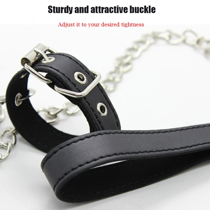 Leather Cock Penis Ring,Ball Stretcher Leash Sack Pull Tug,Sex Toys For Couples