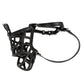 Leather Mask Silicone Mouth Oral Gag Set Head Face Bondage Harness Ball Bite Gag Fetish Restraint Sex Toy Slave Couple Game