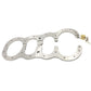 Leg Hand Cuffs BDSM Bondage Hand Ankle Fixed Flail Adult Games Handcuffs Slave Restraints  Tools Stainless Steel Sex Toys