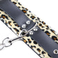 Leopard Gunuine Leather Handcuffs Ankle BDSM Sex Slaves Flirting Wrist Feet Bondage Gear Restraint Exotic Couple Sex Toy