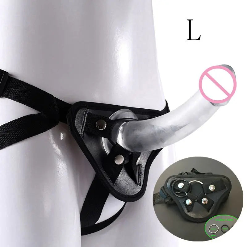 Lesbian Strapon Dildo Panties Realistic Penis Strap-on Dildo Butt Plug Belt Gay Smooth Anal Plug Suction Cup Sex Toys for Women
