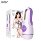 Leten Automatic Hip Vaginal Male Masturbator Vibrating Suck Sex Moan 3 Feature Sex Machine Vibration Real Pussy Sex Toys for Men