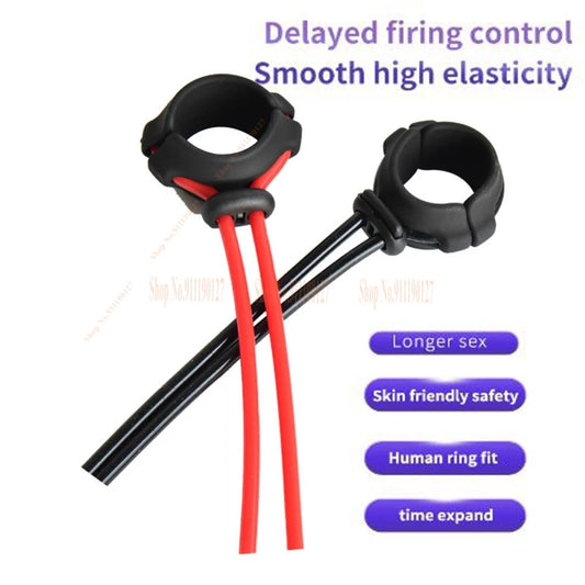 Linen Nozzle Cock Ring Adjustable Penis Rings for Men Delay Ejaculation Adult Supplies Adult Supplies Sex Toys for Couples 18
