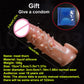 Liquid Silicone Condom For Men Penis Sleeve Enlargement Reusable Cock Condom Adult Sex Toys For Men Intimate Goods Sex Products