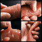 Liquid Silicone Condom For Men Penis Sleeve Enlargement Reusable Cock Condom Adult Sex Toys For Men Intimate Goods Sex Products