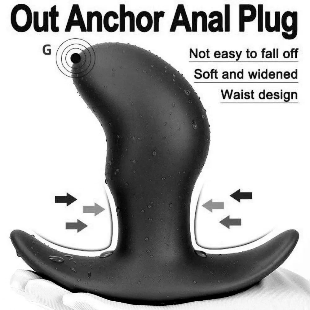 Liquid Silicone Gold Anal Plug Anal Sex Toys for Women Men Soft Butt Plug Anal Beads Prostate Massage Adult Erotic Toys Analplug