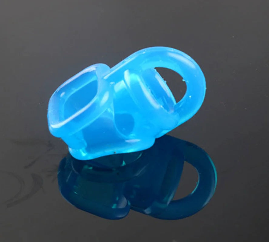 Liquid Silicone Male Stretcher Scrotum Ball Delay Ejaculation Penis Ring Ejaculation Delay Time Stretchable Sex Toys for Man Gay