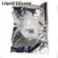 Liquid Silicone Male Stretcher Scrotum Ball Delay Ejaculation Penis Ring Ejaculation Delay Time Stretchable Sex Toys for Man Gay