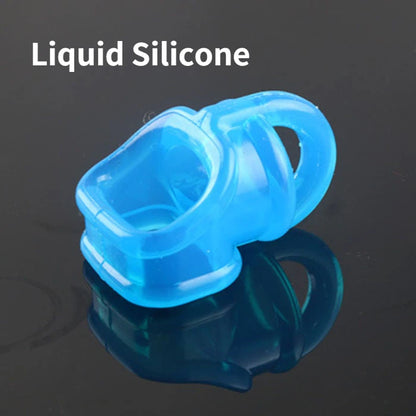 Liquid Silicone Male Stretcher Scrotum Ball Delay Ejaculation Penis Ring Ejaculation Delay Time Stretchable Sex Toys for Man Gay