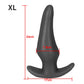 Liquid Silicone Soft Anal Plug Prostate Massage Anal Sex Toys for Adult Men Women Butt Plug Comfortable To Wear Anal Expansion