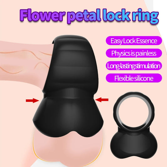 Liquid silicone egg lock ring Couple shock delay ring Egg lock ring Adult products Male penis lock rin Ring of penis