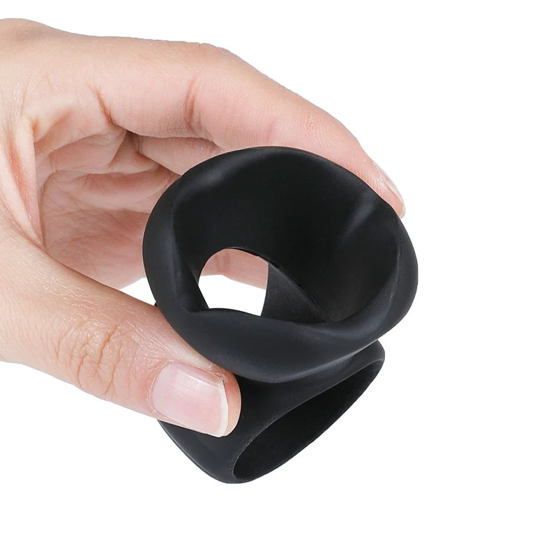 Liquid silicone egg lock ring Couple shock delay ring Egg lock ring Adult products Male penis lock rin Ring of penis