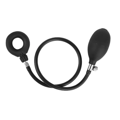 Liquid silicone inflatable bondage ball ring, expansion lock fine ring, penis ring training masturbator sex shop