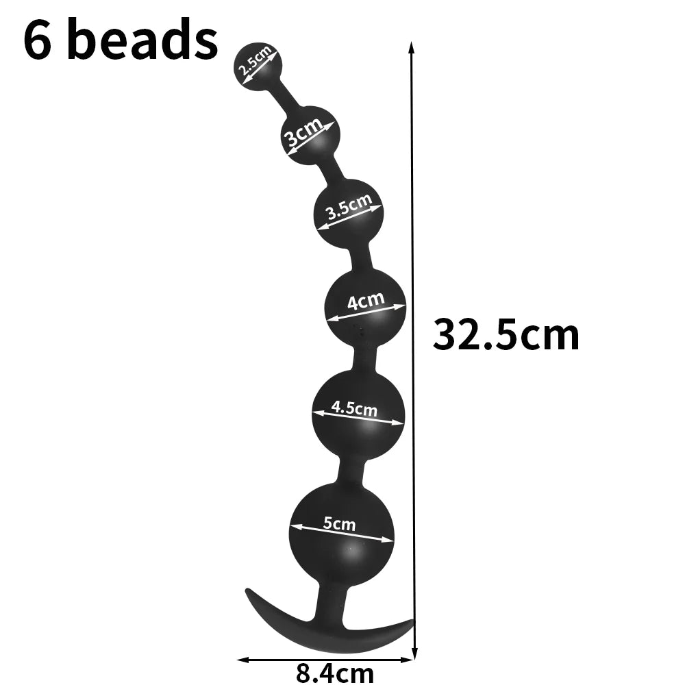 Long Anal Beads Butt Plug for Women vaginal Balls Dildo Adult Sex Toy for Couples Women's Plug Anal Dilator Erotic Toys Sex Shop