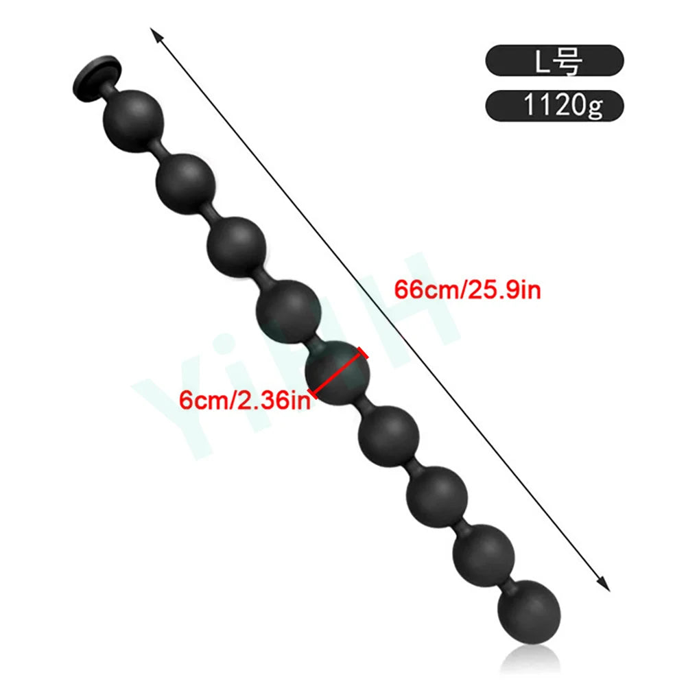 Long Anal Beads Butt Plug for Women vaginal Balls Dildo Adult Sex Toy for Couples Women's Plug Anal Dilator Erotic Toys Sex Shop