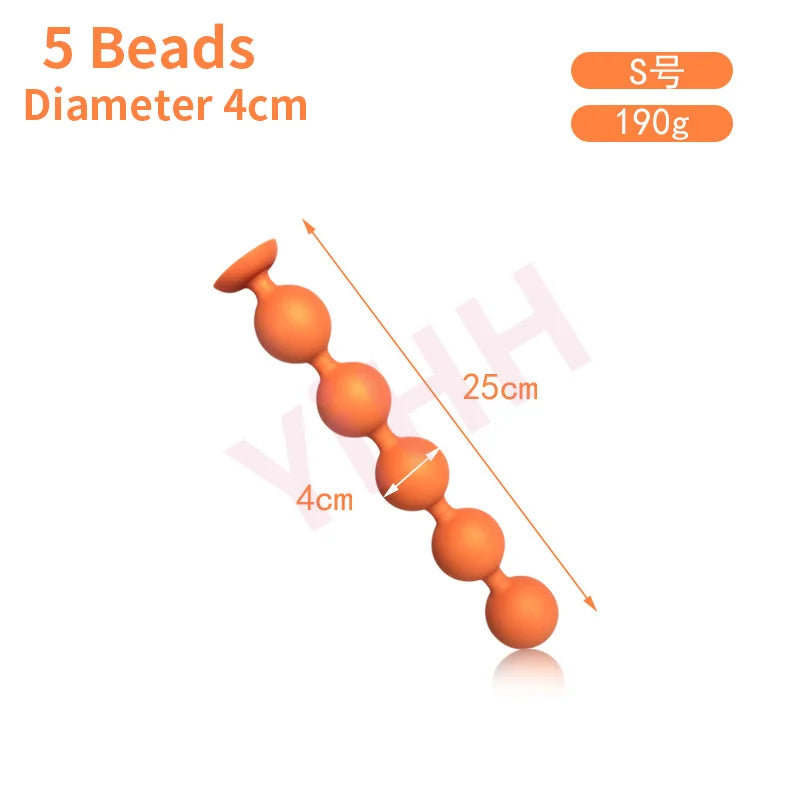 Long Anal Beads Butt Plug for Women vaginal Balls Dildo Adult Sex Toy for Couples Women's Plug Anal Dilator Erotic Toys Sex Shop