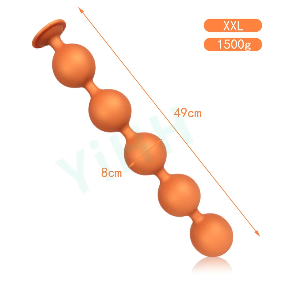 Long Anal Beads Butt Plug for Women vaginal Balls Dildo Adult Sex Toy for Couples Women's Plug Anal Dilator Erotic Toys Sex Shop