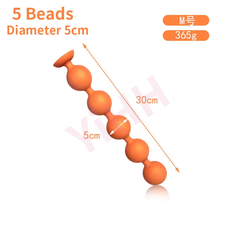 Long Anal Beads Butt Plug for Women vaginal Balls Dildo Adult Sex Toy for Couples Women's Plug Anal Dilator Erotic Toys Sex Shop