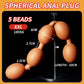Long Anal Beads Double Headed Beads Butt Anal Plug Liquid Silicone Anal Dildo Prostate Massage Sexual Toys For Men Women Lesbian