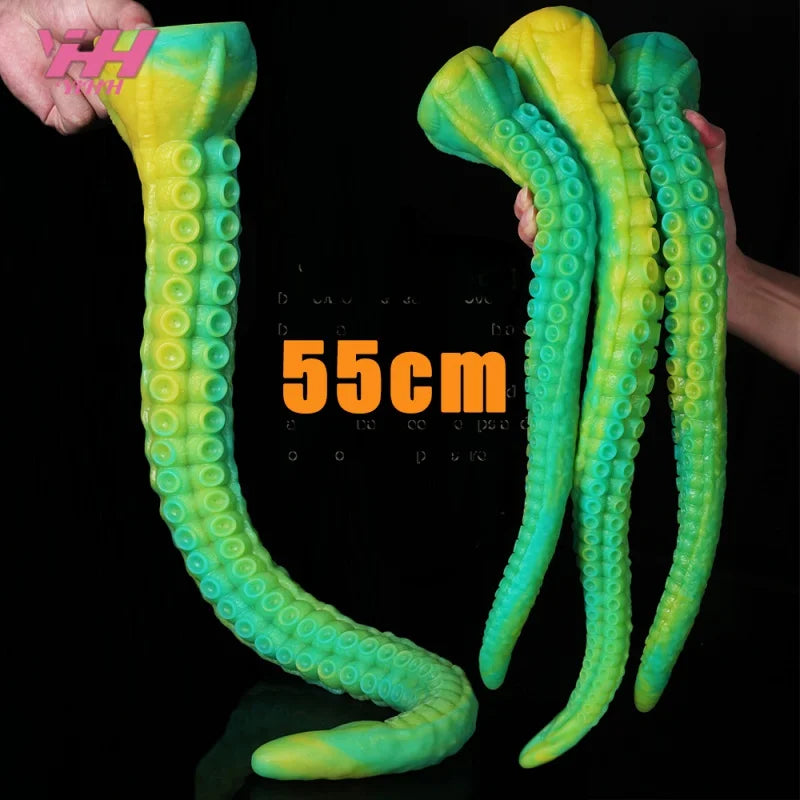 Long Anal Dildo With Suction Cup soft Silicone Butt plug Prostate Massager Anal Whip plug Anal Masturbator Huge Dilator Sex Toys