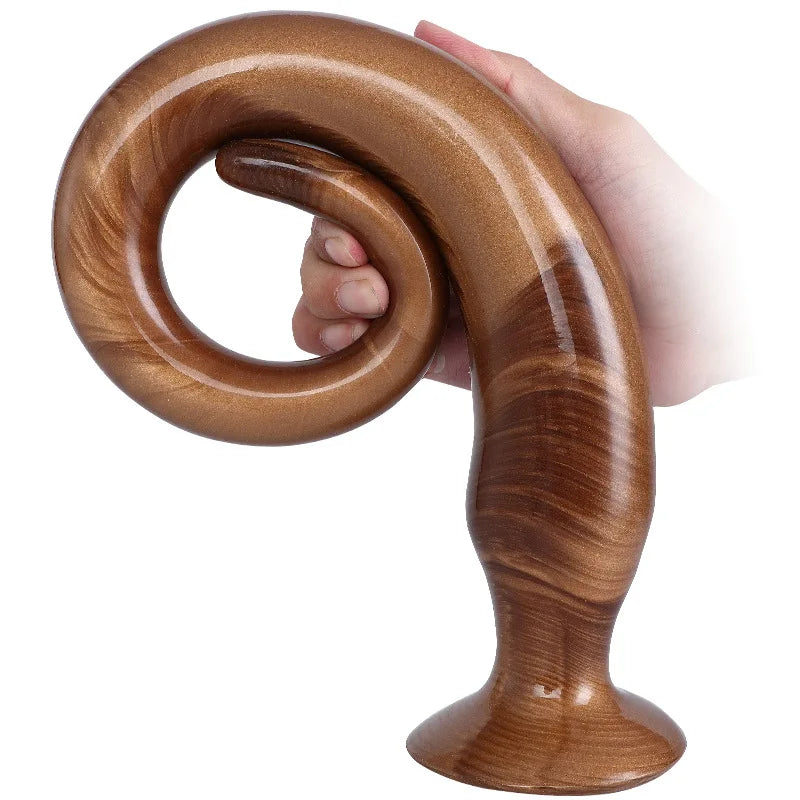 Long Anal Plug Adult Sex Toys for Women Men Gay Buttplug  Prostate Massager Huge Analplug with Sucktion Cup Anal Dildos Women
