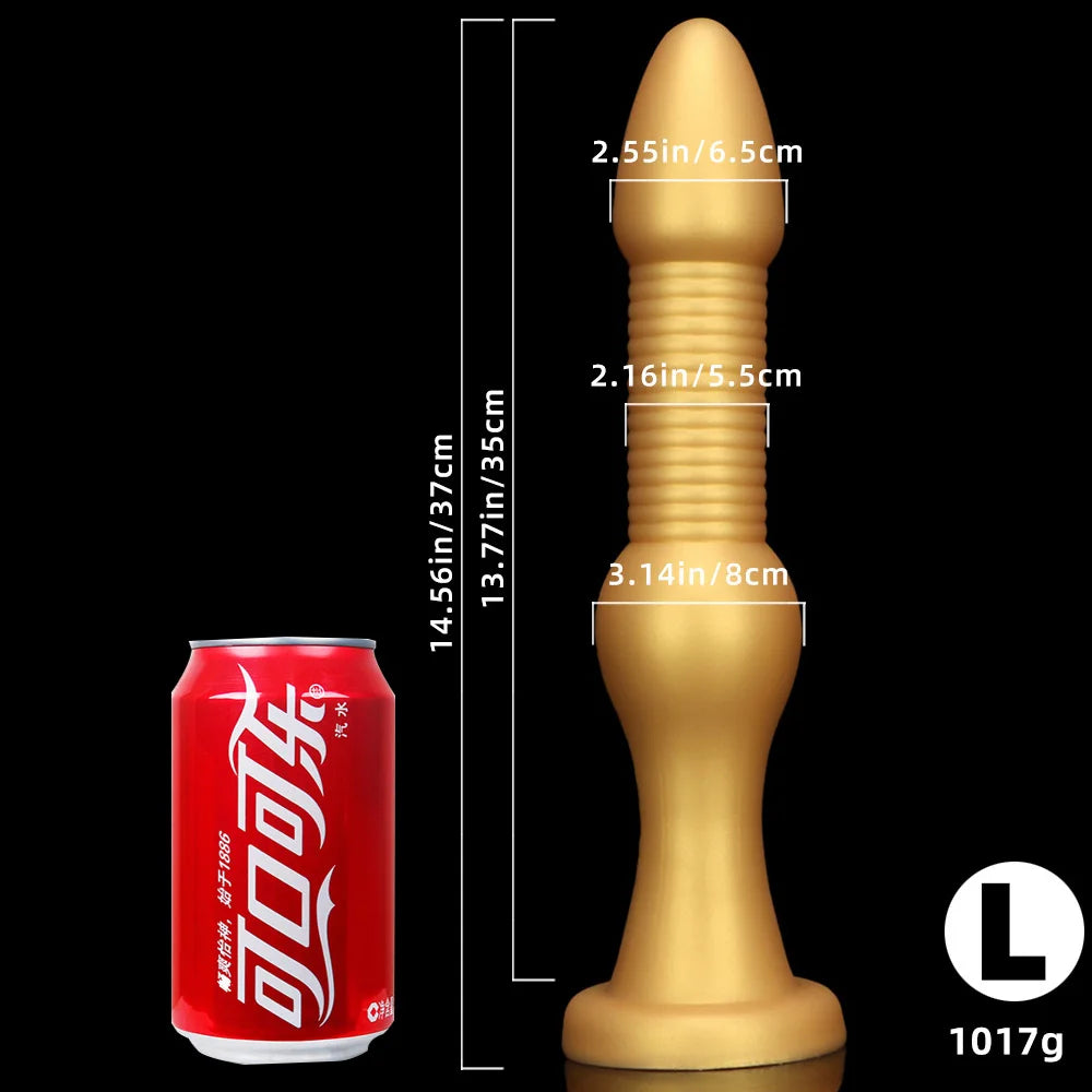 Long Anal Plug Liquid Silicone Butt Plugs 18+ Anal Toys for Men Prostate Massage Anal Dilation Adult Toys Soft But Plug Women