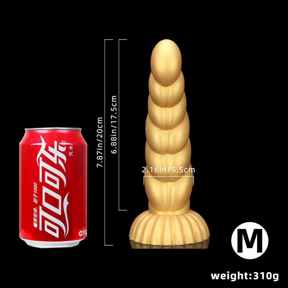 Long Anal Plug Liquid Silicone Butt Plugs 18+ Anal Toys for Men Prostate Massage Anal Dilation Adult Toys Soft But Plug Women