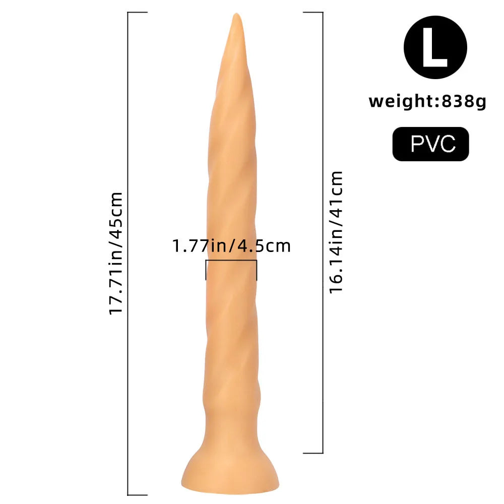 Long Anal Plug Sexy Toys for Men Prostate Massage Silicone Huge Butt Plug Xxxxl Soft Big Anal Sex Toys Plug Anale Sex Product