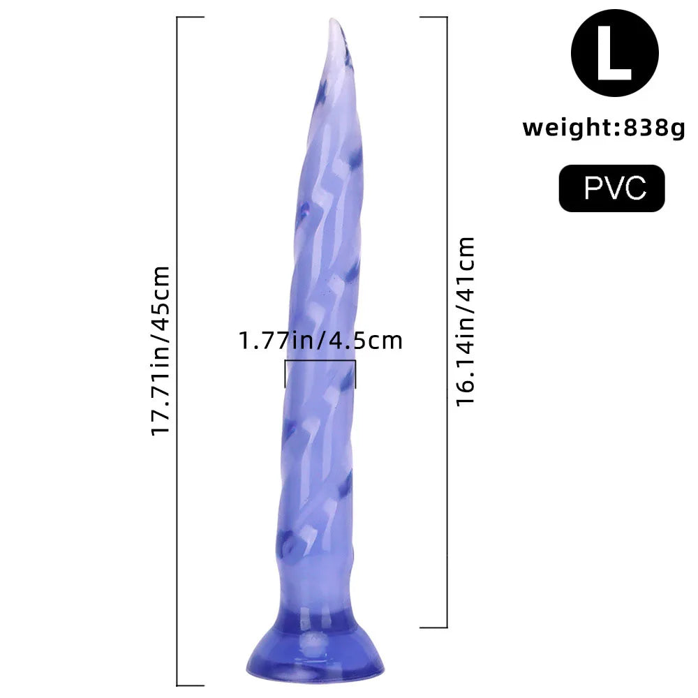 Long Anal Plug Sexy Toys for Men Prostate Massage Silicone Huge Butt Plug Xxxxl Soft Big Anal Sex Toys Plug Anale Sex Product